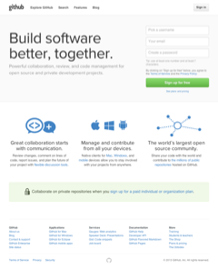 Screenshot of github.com